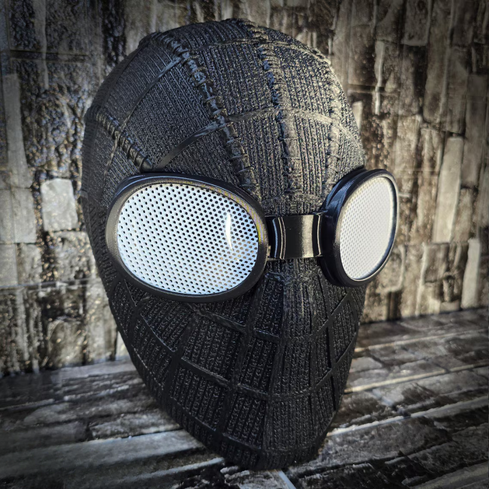 Noir Spider-Inspired Mask