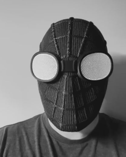 Noir Spider-Inspired Mask
